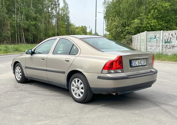 Volvo S60 cena 19900 przebieg: 109500, rok produkcji 2001 z Częstochowa małe 211